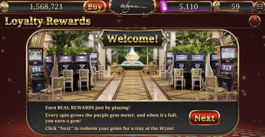 Wynn Slots lets you earn free nights at Wynn Las Vegas