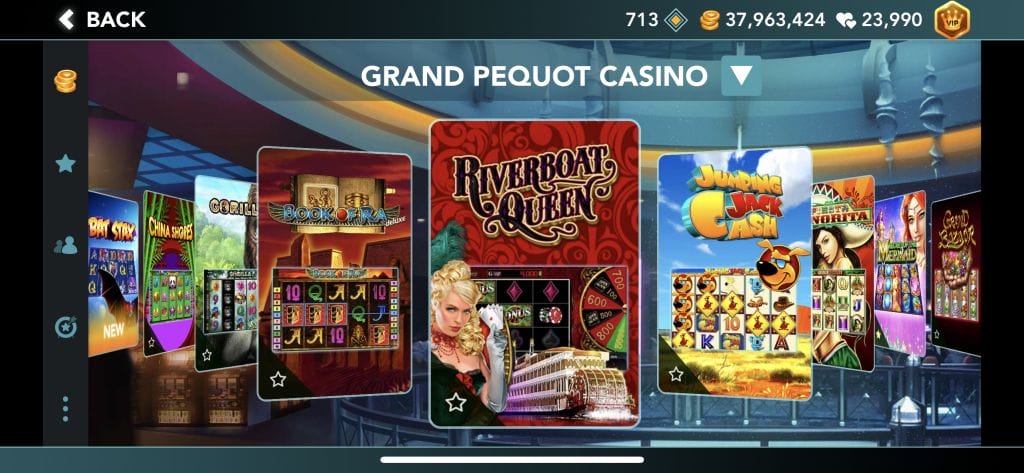 Foxwoods Online slots lobby
