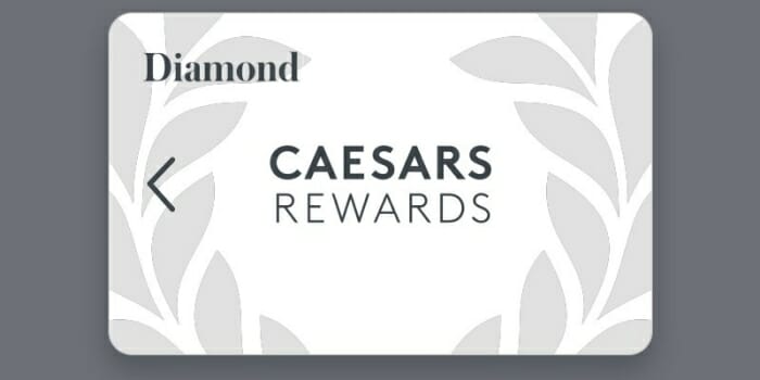 Caesars Rewards Diamond card