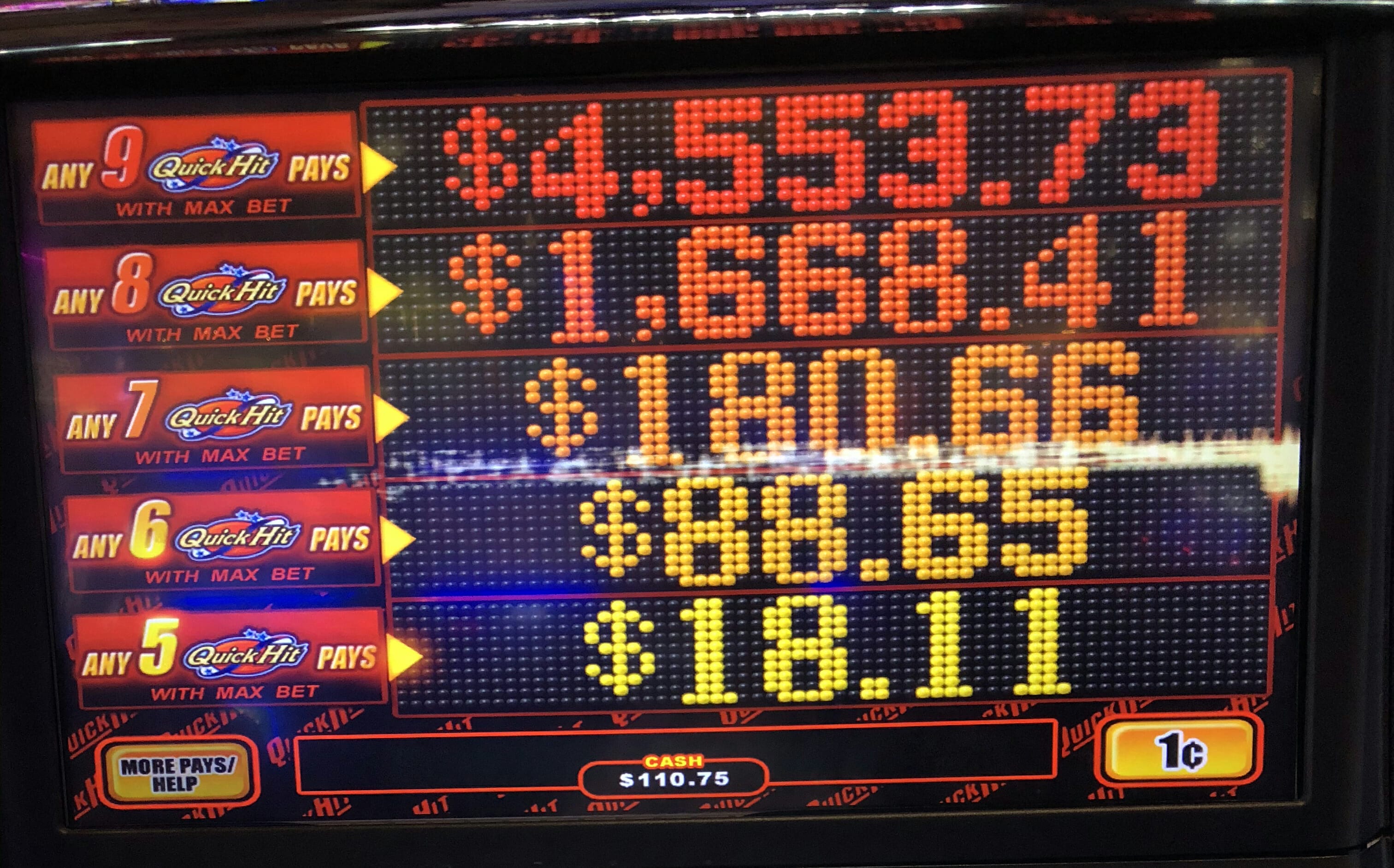 free quick hit ultra pays slot machines