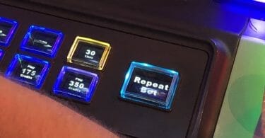 Repeat Bet button on WMS machine