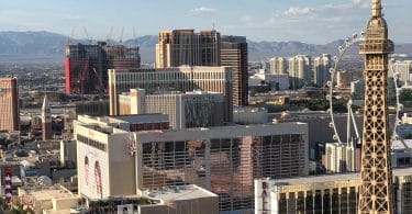 Las Vegas skyline view