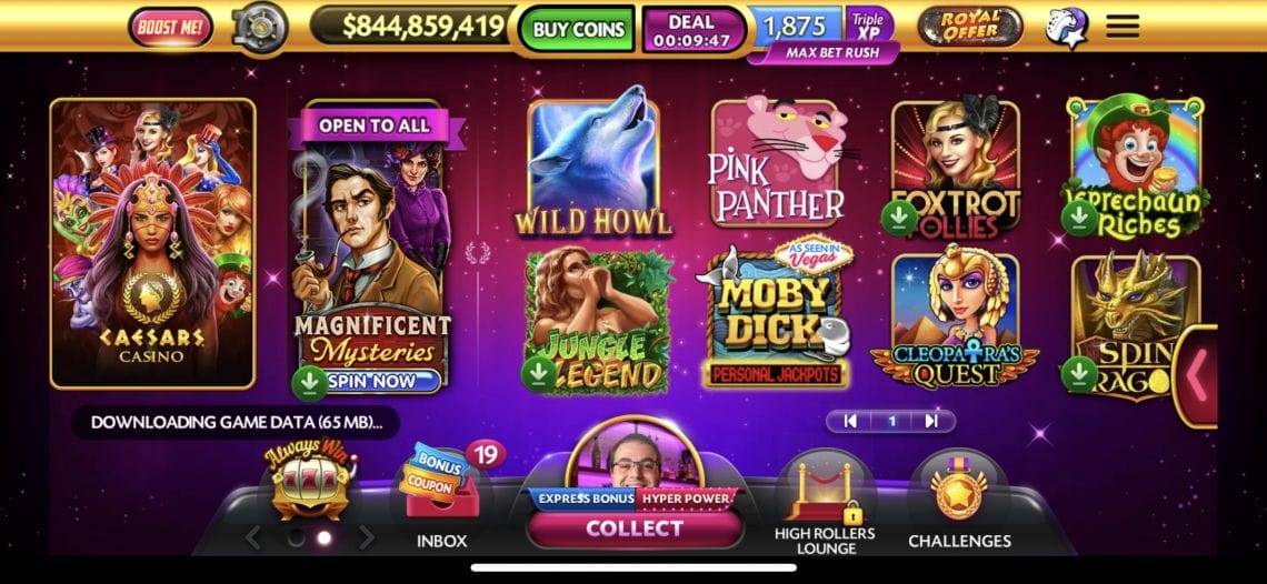 Caesars Slots: Another Busy App by Playtika with Meager Comp Earnings ...