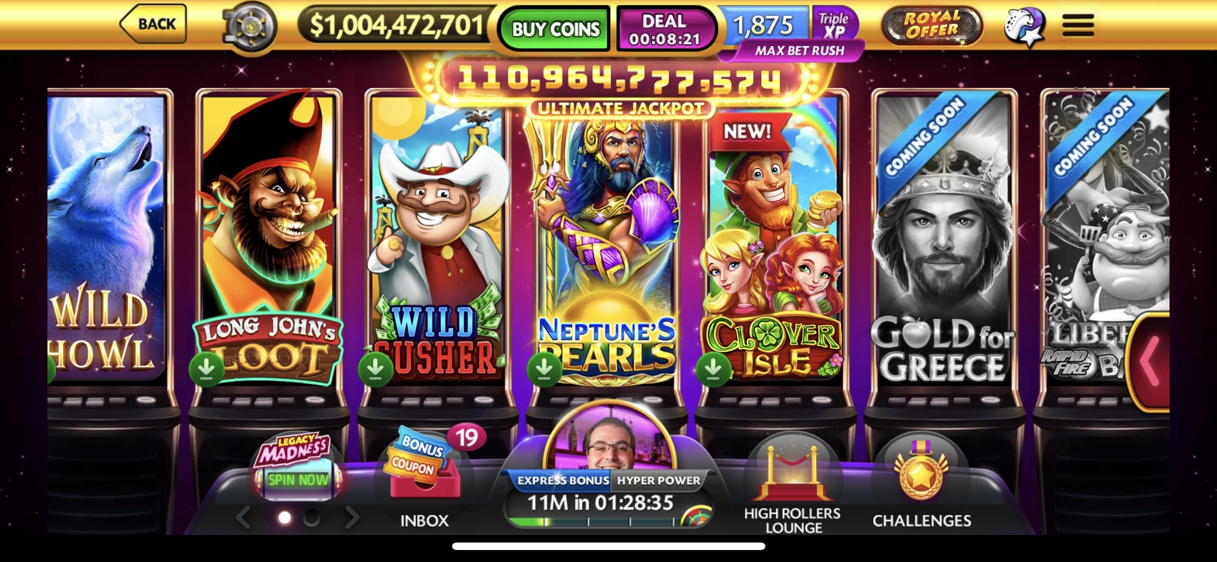 Caesars Slots - Casino Slots Games for apple download