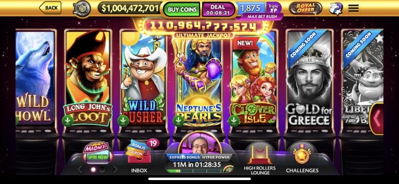 Caesars Slots Another Busy App By Playtika With Meager Comp Earnings Know Your Slots
