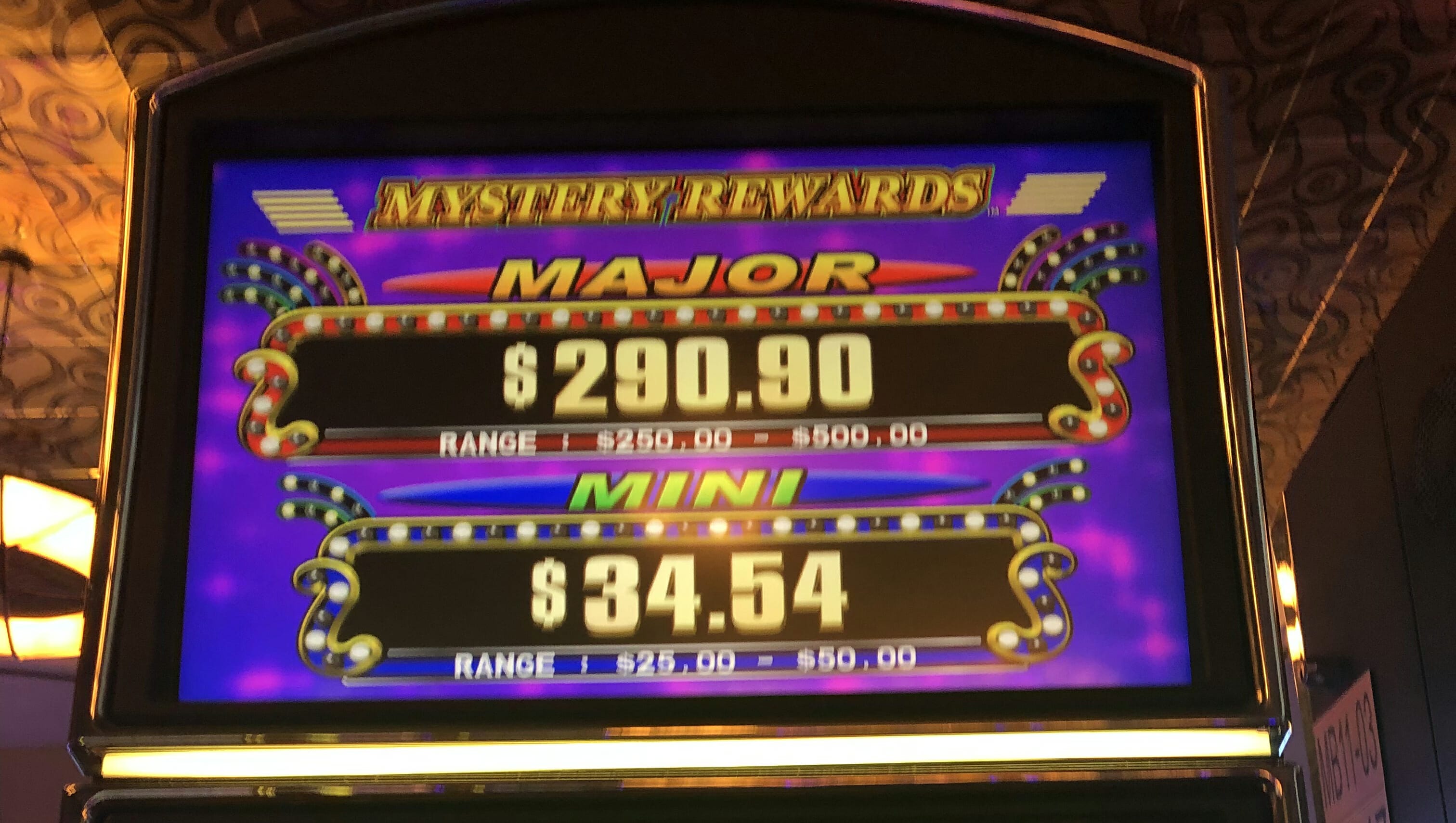 Must hit by progressive slot machines win