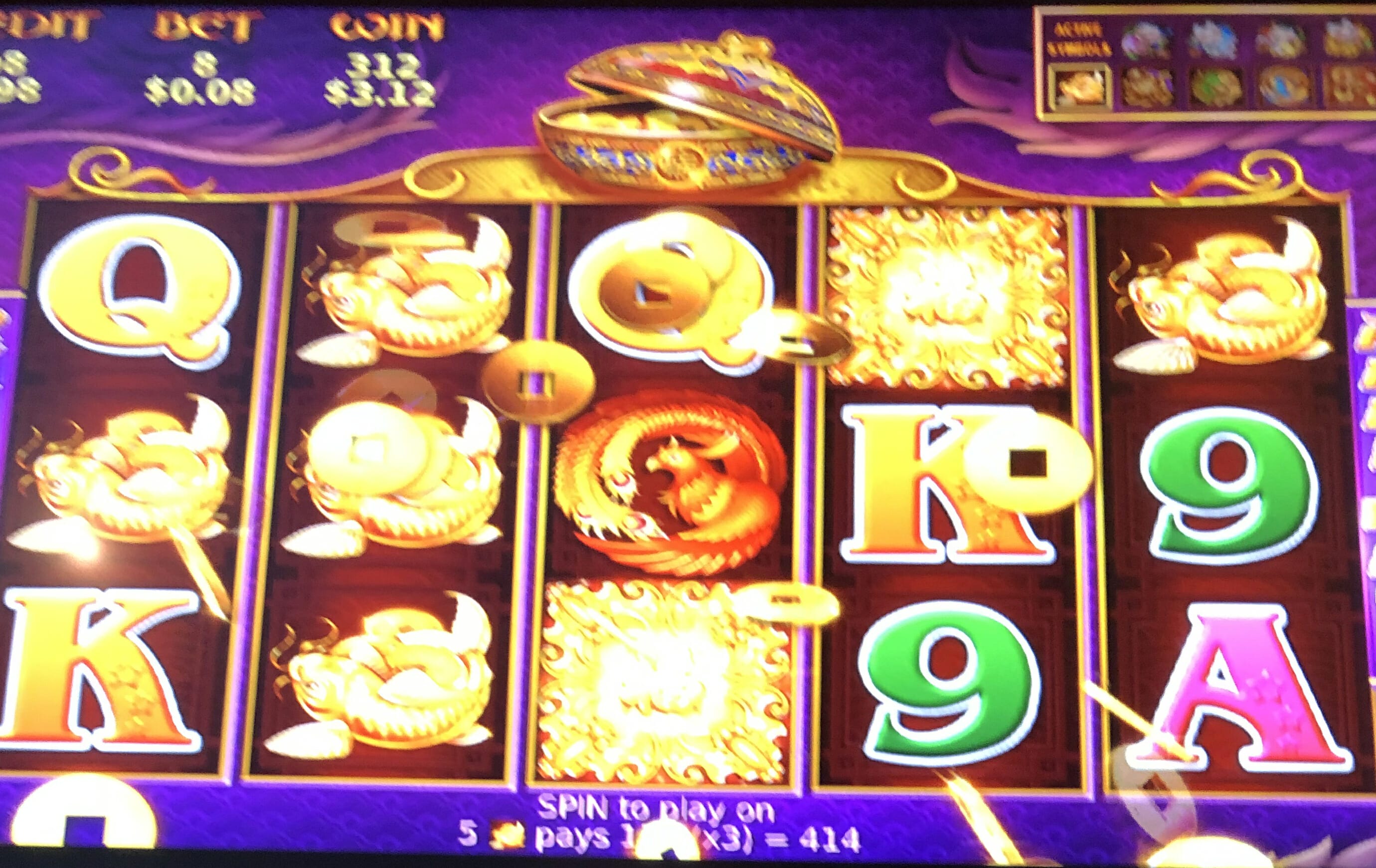 5 treasures slot machine app