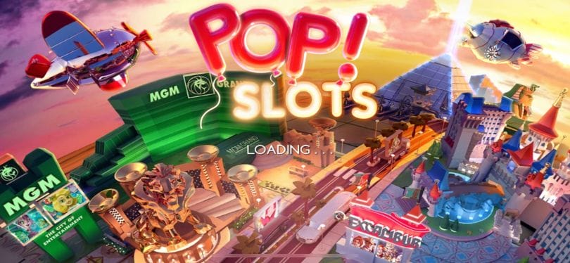 Pop Slots splash screen
