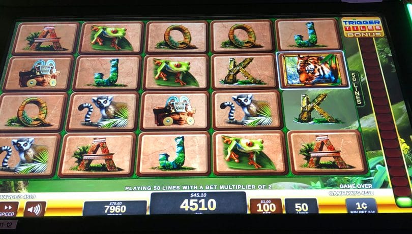 Jungle Riches by IGT 19 tiles remaining