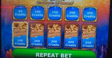 Ocean Magic Grand by IGT bet panel