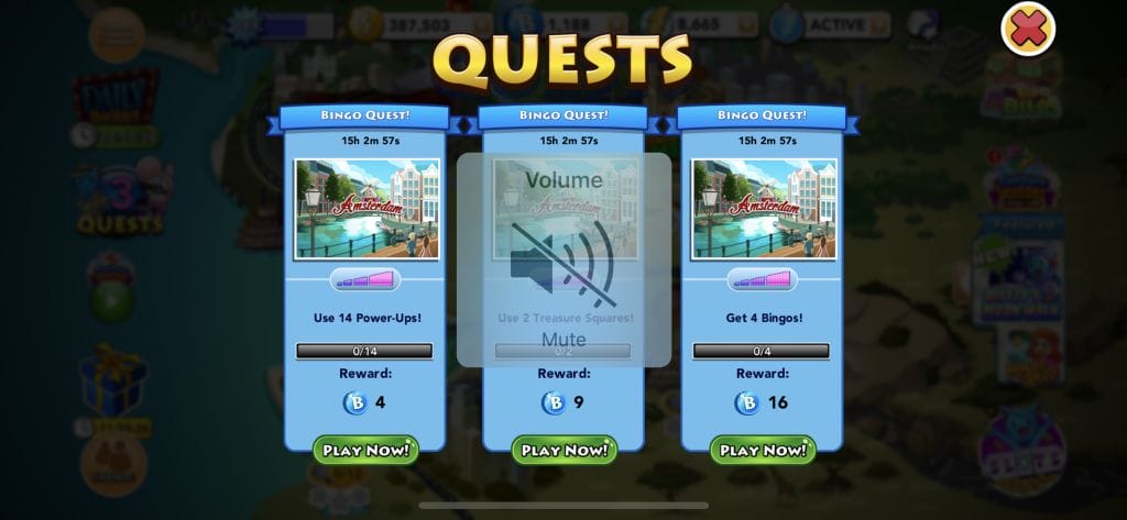 Bingo Blitz quests