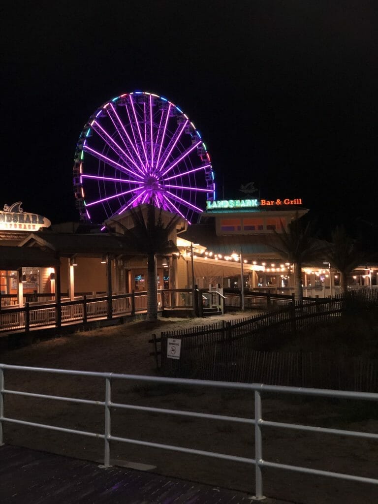 Steel Pier observation wheel in Atlantic City