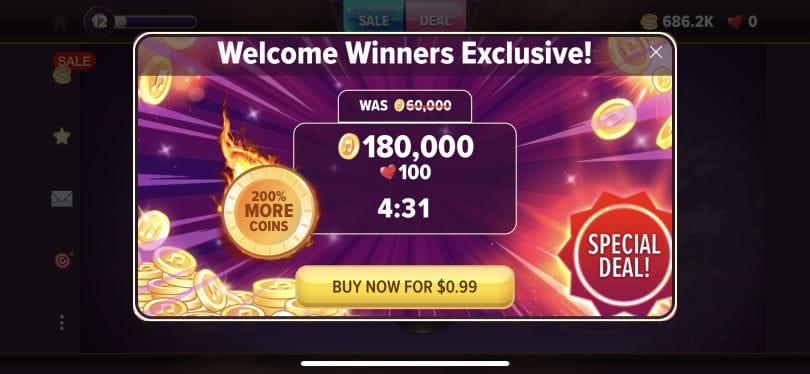 Hard Rock Social Casino coin special