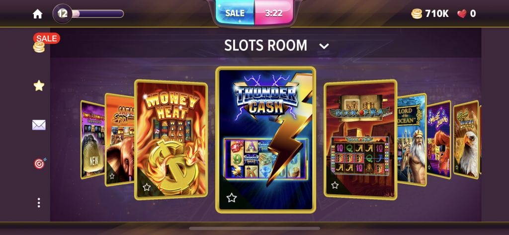 Hard Rock Social Casino slots room