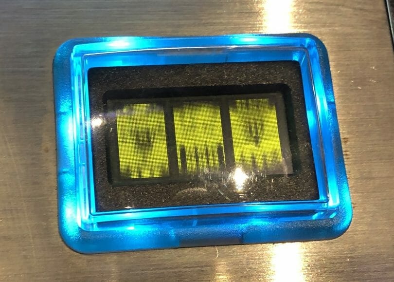 Reels spinning button