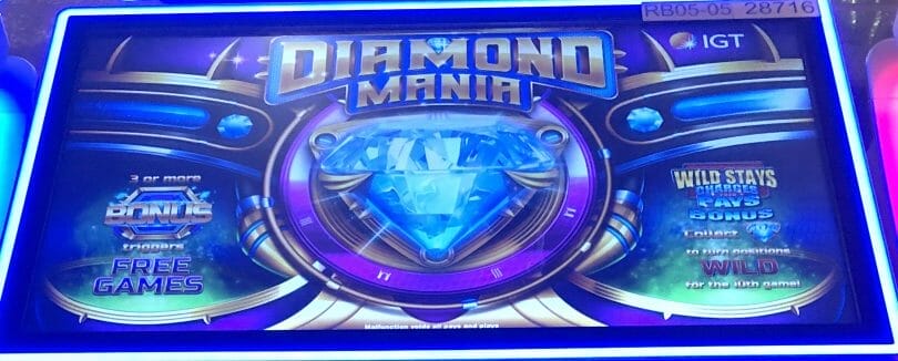 Diamond Mania by IGT top box
