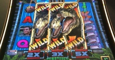 Jurassic Park Trilogy: Jurassic Park by IGT three wild reels