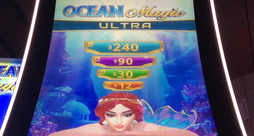 Ocean Magic Ultra by IGT jackpots