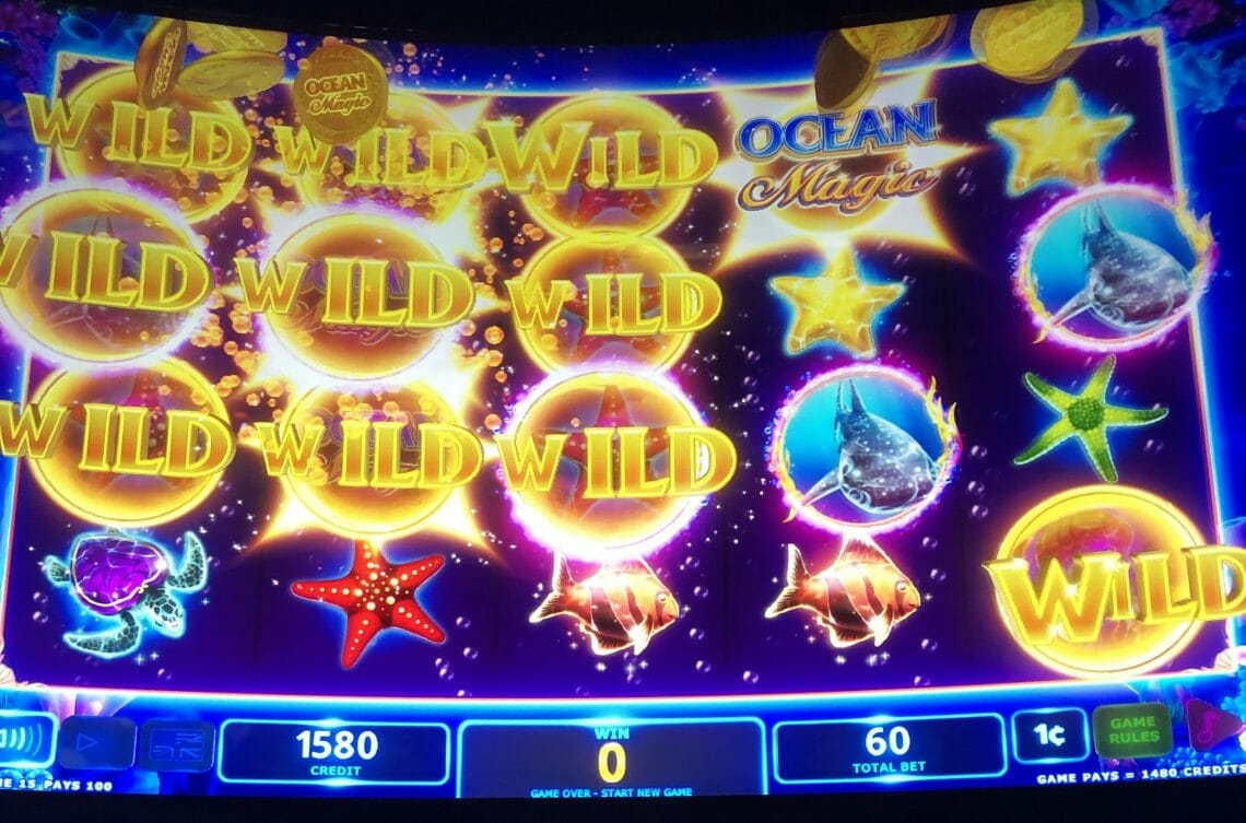ocean magic ultra slot machine