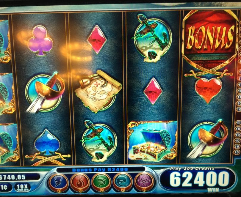 WMS Power Spins Pirates of the Deep 300x bonus