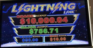 Lightning Link progressives