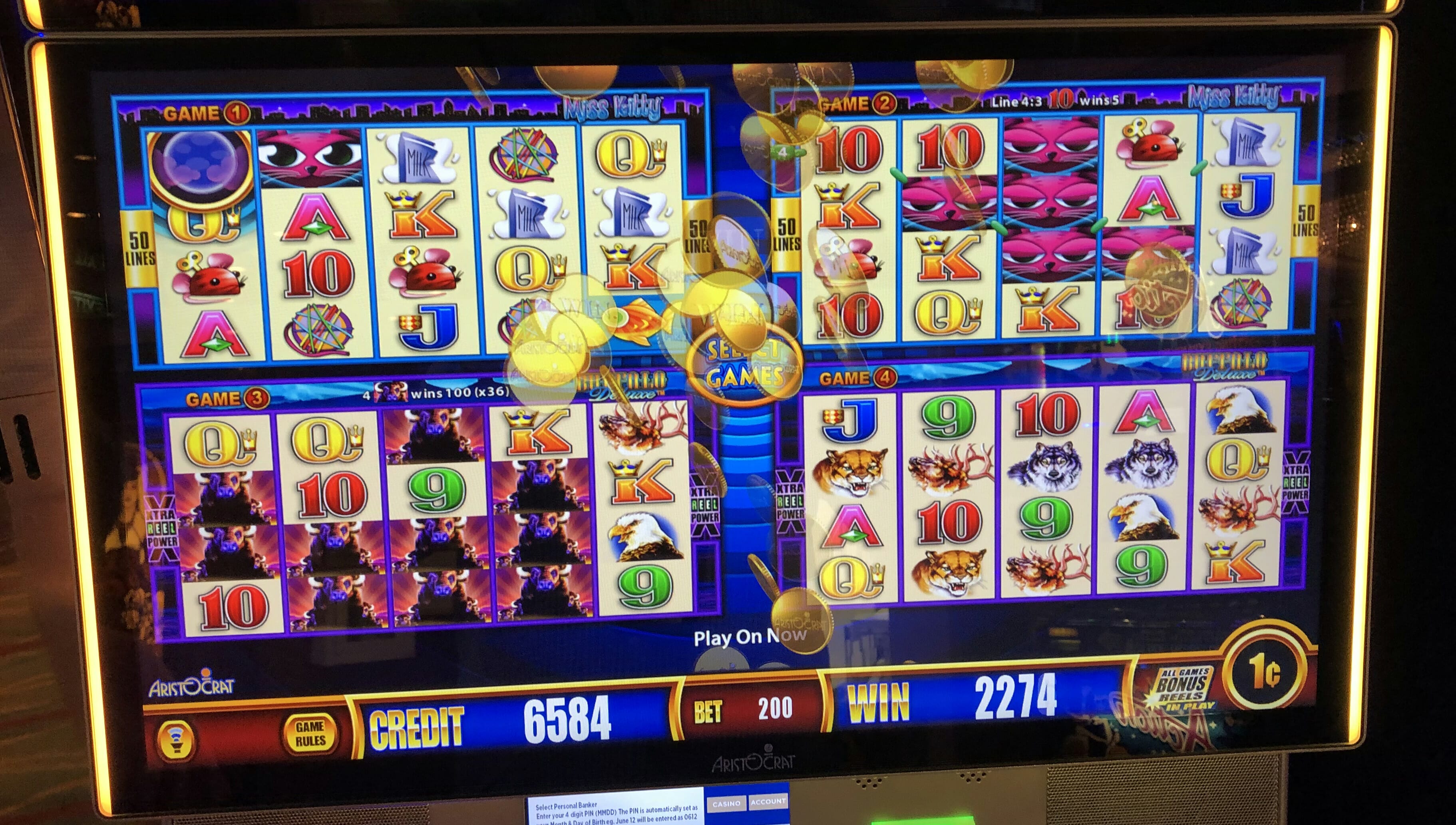 Wonder 4 Jackpots Slot Machine