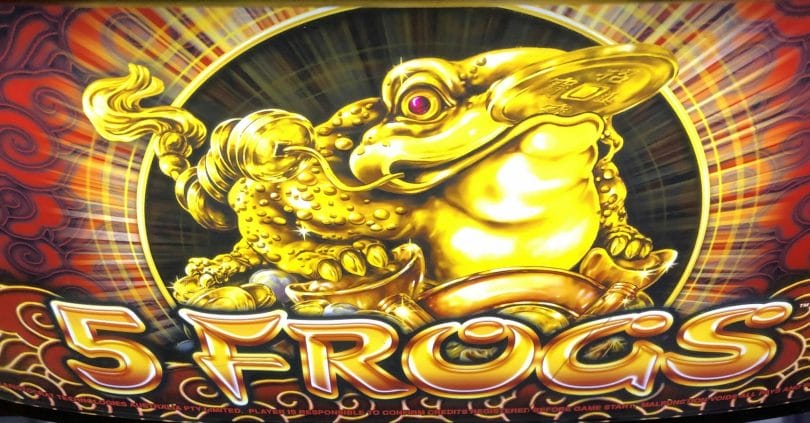 5 Frogs by Aristocrat logo