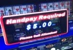 Video Poker $5 handpay required