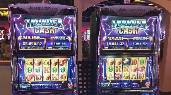 Ainsworth Thunder Cash progressives