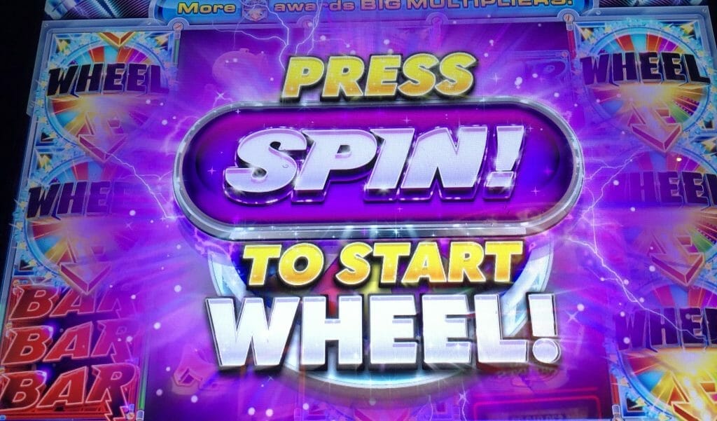 Quick Spin by Ainsworth press spin to start wheel