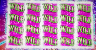 Wheel of Fortune 4D full screen of wilds
