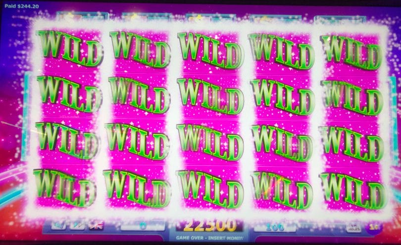 Wheel of Fortune 4D full screen of wilds