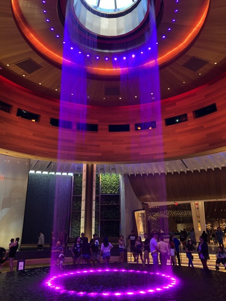 Seminole Hard Rock in Hollywood Florida fountain show