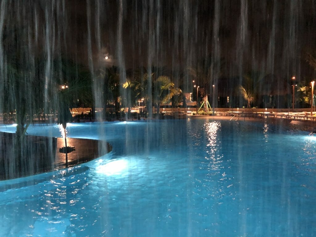 Seminole Hard Rock in Hollywood Florida lagoon