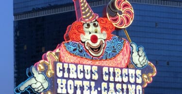 Circus Circus Las Vegas outside sign