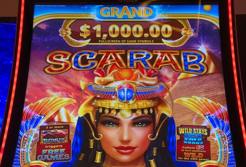 Scarab Grand by IGT top jackpot