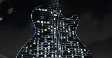 Seminole Hard Rock in Hollywood Florida guitar hotel