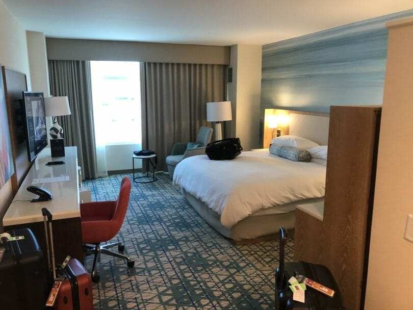 Hard Rock Hollywood hotel room