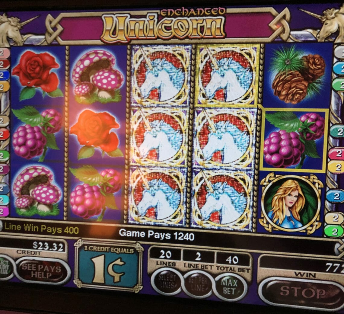 free enchanted unicorn slot game