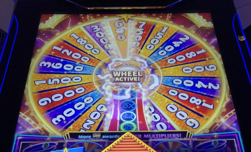 Quick Spin Super Lit Vegas by Ainsworth wheel spin outcome