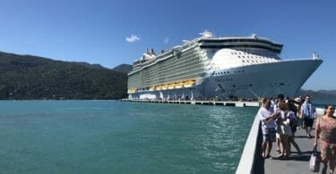 Oasis of the Seas in Labadee, Haiti