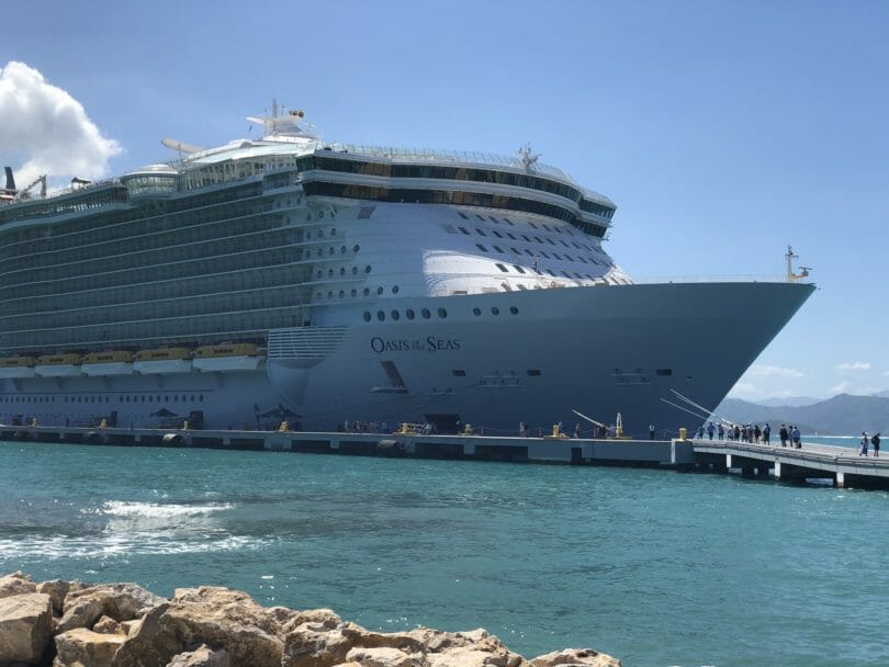 Oasis of the Seas in Labadee, Haiti