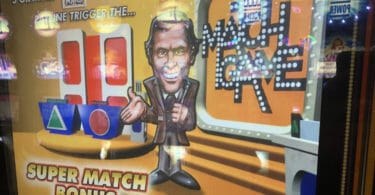 Match Game by WMS top box