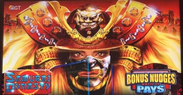Samurai Dynasty by IGT top box