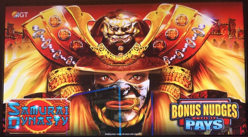 Samurai Dynasty by IGT top box