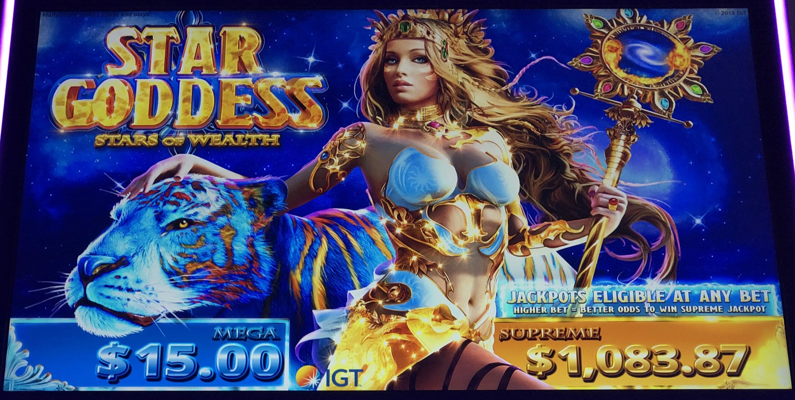 Golden goddess slot