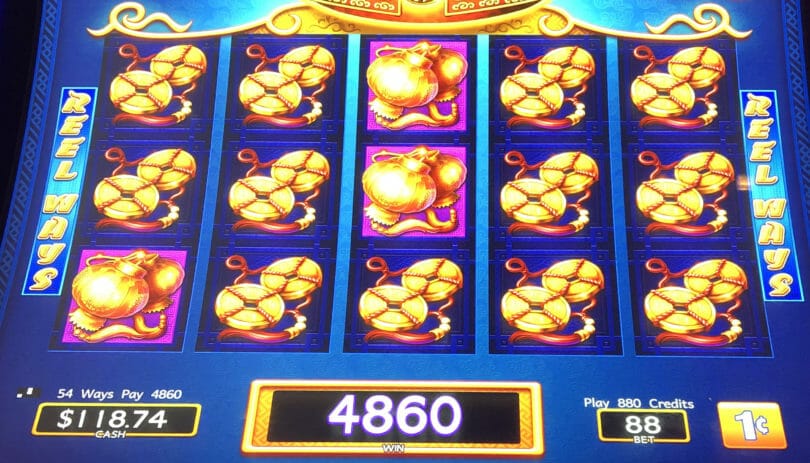 Double Blessings by Shuffle Master 50x line hit