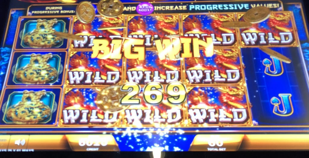 Fortune Coin by IGT big win line hit