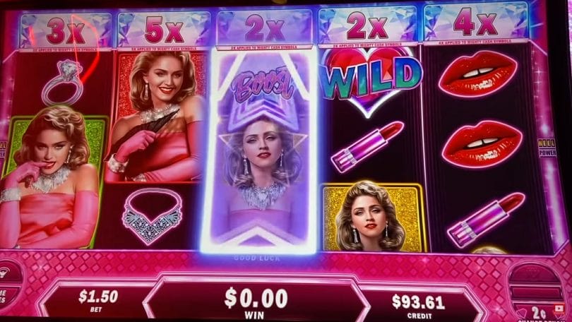 Madonna by Gimmie Games multiplier boost
