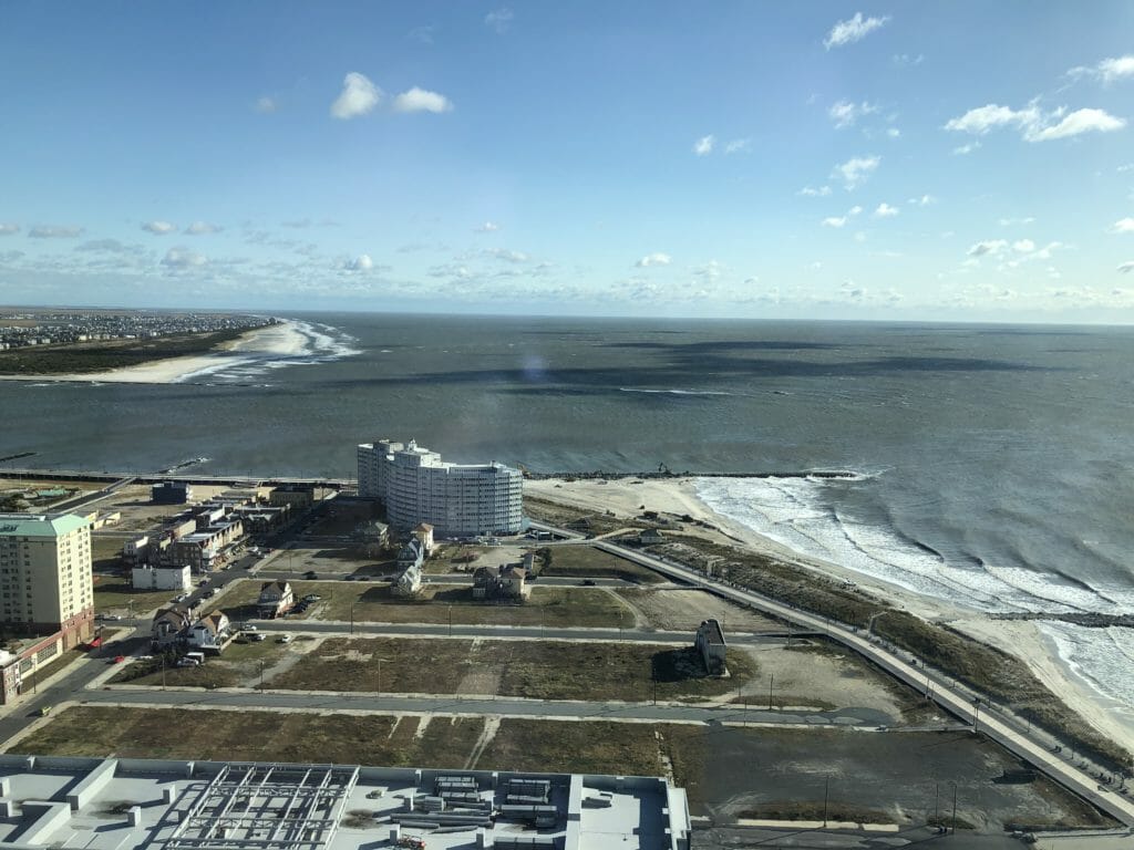 Ocean Casino Resort hotel romo view